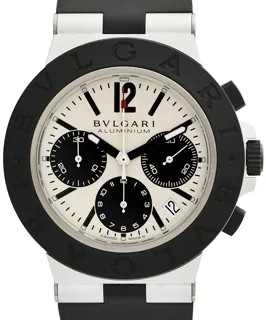 Bulgari Chronograph 103383 Titanium Silver