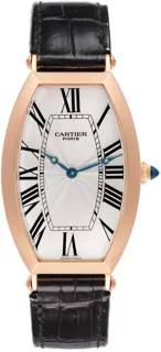 Cartier Tonneau XL W1546251 Rose gold Silver