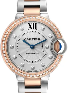 Cartier Ballon Bleu WE902077 Stainless steel Silver