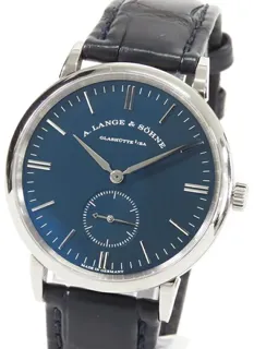 A. Lange & Söhne Saxonia LSLS2193AA 35mm White gold Blue