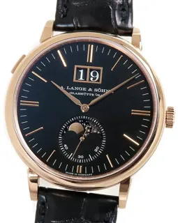 A. Lange & Söhne Saxonia 384.031 LSLS3844AP 40mm Rose gold Black