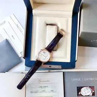 A. Lange & Söhne Lange 1 320.032 39.5mm Rose gold Silver