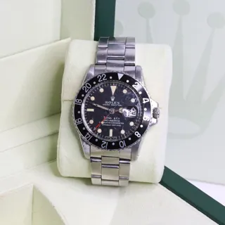 Rolex GMT-Master 1675 Stainless steel Black