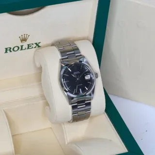 Rolex Oysterdate Precision 6694 Stainless steel Black