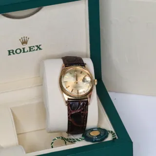 Rolex Datejust 1601 18k yellow gold