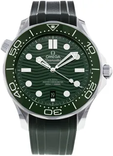 Omega Seamaster Diver 300M 210.32.42.20.10.001 Stainless steel Green