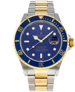 Rolex Submariner Date 16613-0001 Yellow gold and Stainless steel