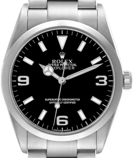 Rolex Explorer 114270 Stainless steel Black