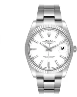 Rolex Datejust 41 126334 Stainless steel White