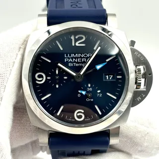 Panerai Luminor 1950 PAM 01361 44mm Stainless steel Blue