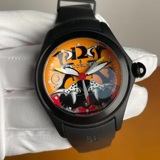 Corum Bubble 082.310.98/0371 BR01 PVD Orange