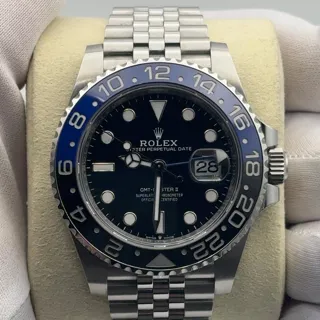 Rolex GMT-Master II 126710BLNR-0002 40mm Stainless steel Black