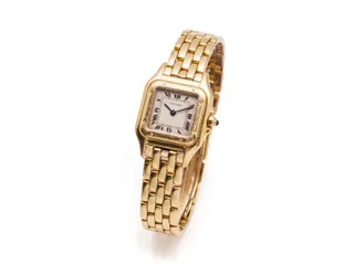 Cartier Panthère 30mm 18k yellow gold White