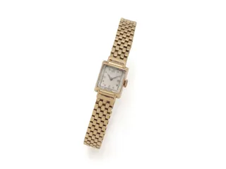 Movado 18k yellow gold White