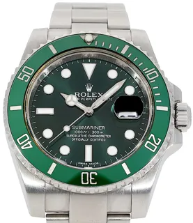 Rolex Submariner 116610LV Stainless steel Green