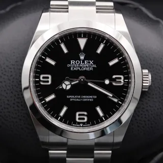 Rolex Explorer 224270-0001 40mm Stainless steel Black