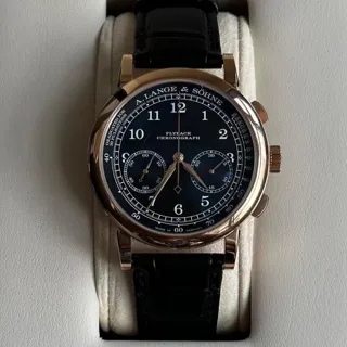 A. Lange & Söhne 1815 414.031 39.5mm Rose gold Black