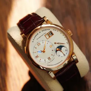 A. Lange & Söhne Lange 1 109.032 38.5mm Rose gold Silver