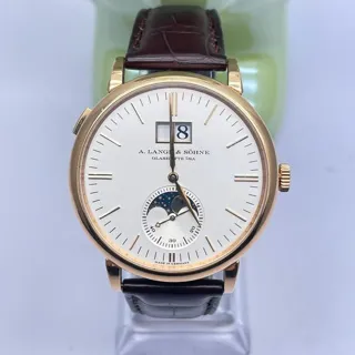 A. Lange & Söhne Saxonia 384.032 40mm Rose gold Silver