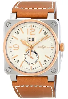 Bell & Ross Instruments BR0390-BICOLOR Stainless steel White