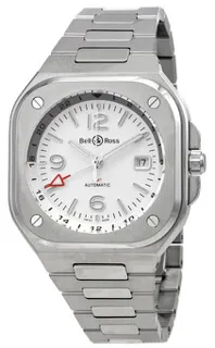 Bell & Ross Urban BR05G-SI-ST/SST Stainless steel White