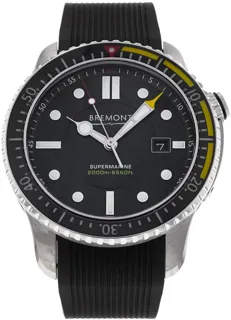 Bremont Supermarine Stainless steel Black