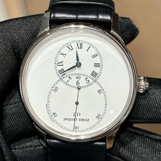 Jaquet Droz Grande Seconde j003034201 43mm White gold White