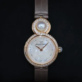 Jaquet Droz Lady 8 J014503271 Rose gold and Red gold Brown