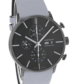 Junghans FORM 27/4371.00 42mm Stainless steel and Black PVD Black