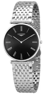 Longines La Grande Classique L4.766.4.51.6 Stainless steel Black