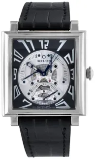 Milus Herios Triretrograde HERT001 Stainless steel Black