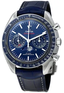 Omega Speedmaster Moonphase 304.33.44.52.03.001 Stainless steel Blue