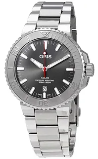 Oris Aquis Date 01 733 7730 4153-07 8 24 05PEB Stainless steel Gray