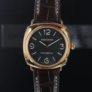 Panerai Radiomir PAM231 Rose gold Black