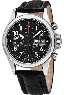 Revue Thommen Airspeed 17081.6537 Stainless steel Black