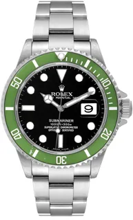 Rolex Submariner “Kermit” 16610LV Stainless steel Black