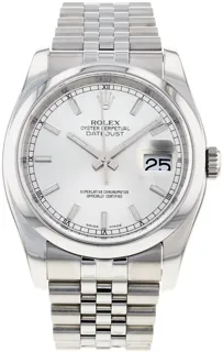 Rolex Datejust 36 116200 Stainless steel Silver