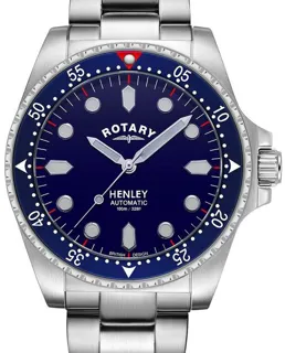 Rotary GB05136/05 42mm Stainless steel Blue