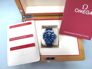 Omega Seamaster Diver 300M 210.32.42.20.03.001 42mm Stainless steel Blue