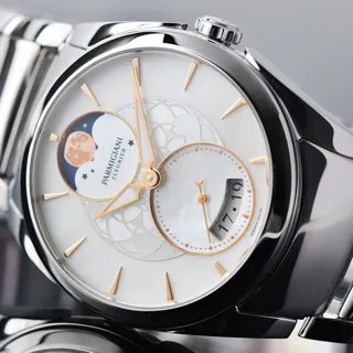 Parmigiani Fleurier Tonda PFC283-0003300-B00002 Stainless steel White