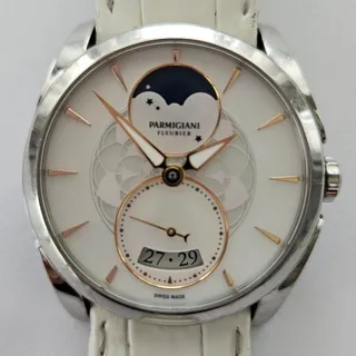 Parmigiani Fleurier Tonda 2904.18.640 70872 33.5mm Stainless steel White