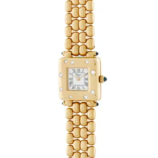 Chopard Happy Sport 419-1 18k yellow gold White