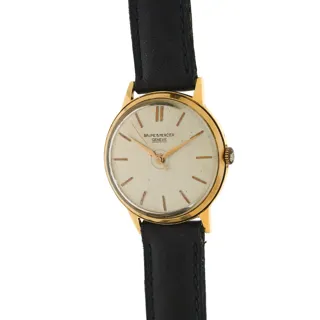 Baume & Mercier 3974 18k yellow gold Champagne