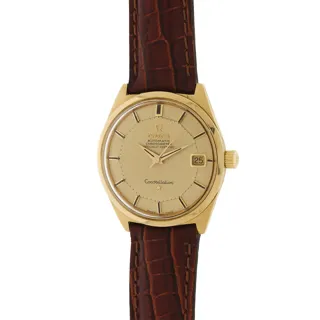 Omega Constellation 168.015 18k yellow gold Champagne