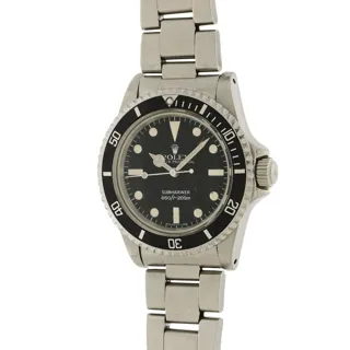 Rolex Submariner 5513 Stainless steel Black