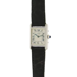 Cartier Tank Must 1614 Silver White