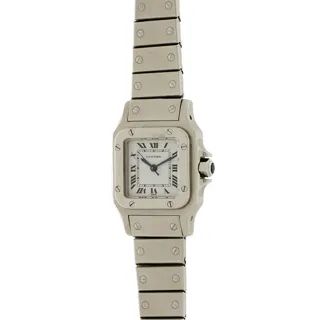 Cartier Santos Dumont 0902 Stainless steel White