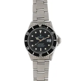 Rolex Submariner 16800 Stainless steel Black