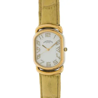 Hermès Pullman 647036 Gold-plated White