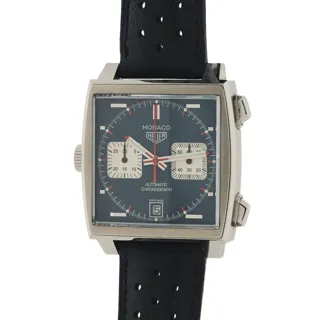 Heuer Monaco CAW211P Stainless steel Blue